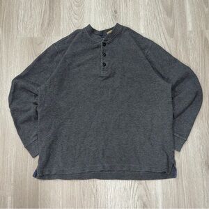 L.L.Bean Long Sleeve
Henley Shirt — Men's L